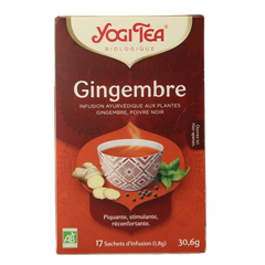 Yogi Tea Ginger bio 17 Zakjes