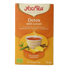 Yogi Tea Detox with lemon bio 17.00 Zakjes