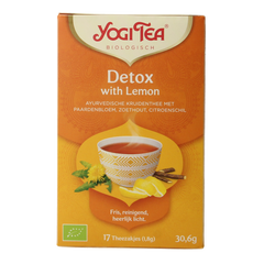 Yogi Tea Detox with lemon bio 17 Zakjes