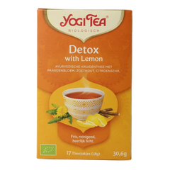 Yogi Tea Detox with lemon bio 17 Zakjes
