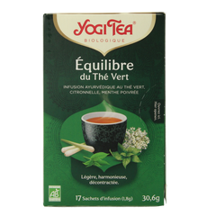 Yogi Tea Green balance bio 17.00 Zakjes