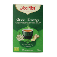 Yogi Tea Green energy bio 17.00 Zakjes