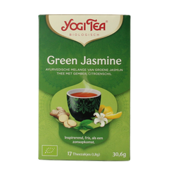 Yogi Tea Green jasmine bio 17 Zakjes