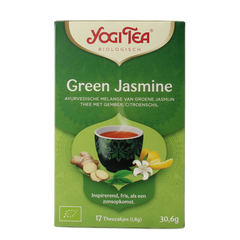 Yogi Tea Green jasmine bio 17.00 Zakjes