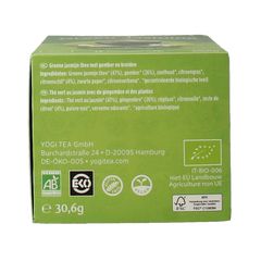 Yogi Tea Green jasmine bio 17 Zakjes