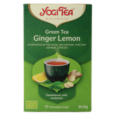 Yogi Tea Green tea ginger lemon bio 17.00 Zakjes