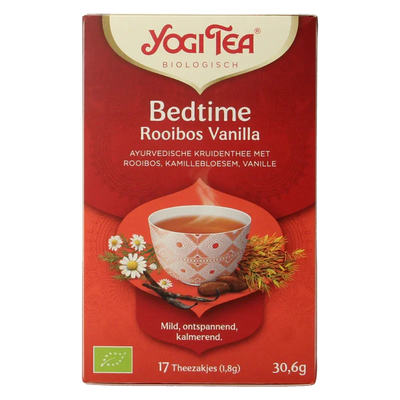 Yogi Tea Bedtime rooibos vanille bio 17 Zakjes