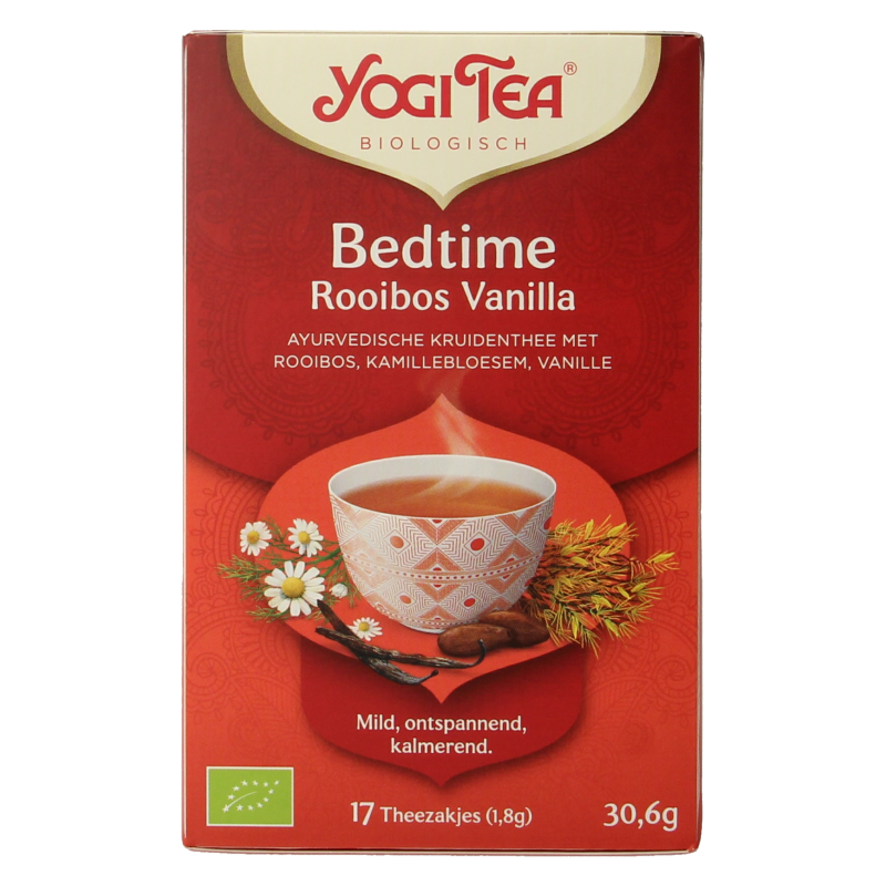 Yogi Tea Bedtime rooibos vanille bio 17 Zakjes