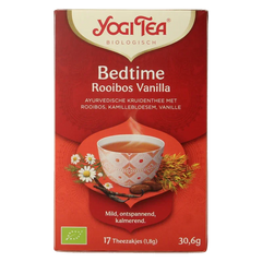Yogi Tea Bedtime rooibos vanille bio 17 Zakjes