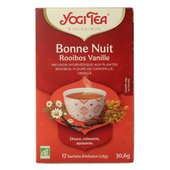Yogi Tea Bedtime rooibos vanille bio 17 Zakjes