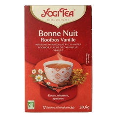 Yogi Tea Bedtime rooibos vanille bio 17 Zakjes