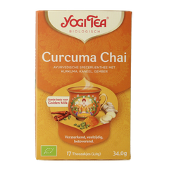 Yogi Tea Curcuma / turmeric chai tea bio 17 Zakjes