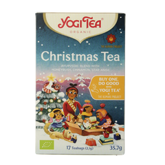 Yogi Tea Christmas tea builtje bio 17 Zakjes