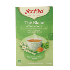 Yogi Tea White tea with aloe vera bio 17.00 Zakjes