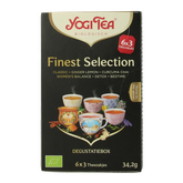 Yogi Tea Finest selection 6 x 3 stuks bio 18 Zakjes