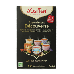 Yogi Tea Finest selection 6 x 3 stuks bio 18.00 Zakjes