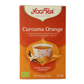 Yogi Tea Curcuma orange bio 17 Zakjes