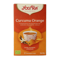 Yogi Tea Curcuma orange bio 17 Zakjes