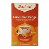 Yogi Tea Curcuma orange bio 17.00 Zakjes
