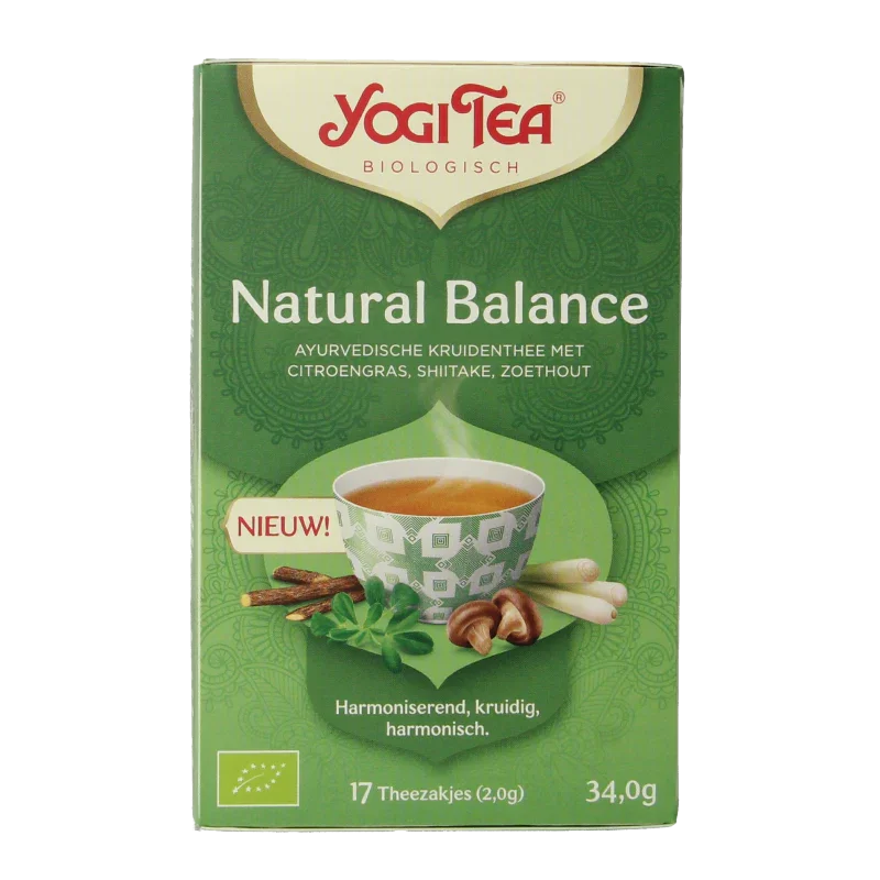 Yogi Tea Natural balance bio 17 Zakjes