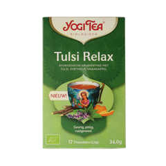 Yogi Tea Tulsi relax thee bio 17.00 Zakjes