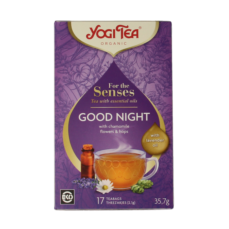 Yogi Tea Tea for the senses good night bio 17 Zakjes