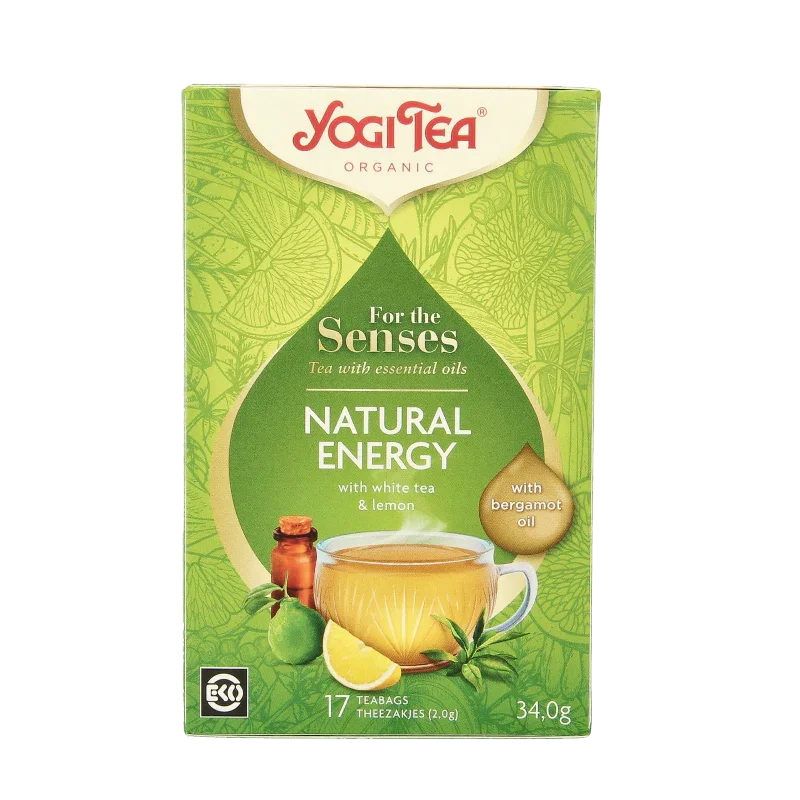 Yogi Tea For the sence natural energy bio 17 Zakjes