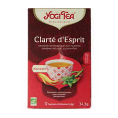 Yogi Tea Mental clarity bio 17.00 Zakjes