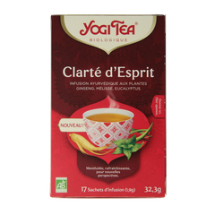Yogi Tea Mental clarity bio 17 Zakjes