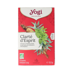 Yogi Tea Mental clarity bio 17.00 Zakjes