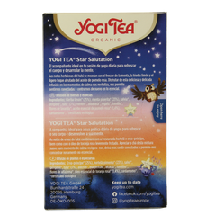 Yogi Tea Star salutation bio 17 Zakjes