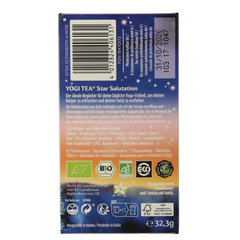 Yogi Tea Star salutation bio 17.00 Zakjes