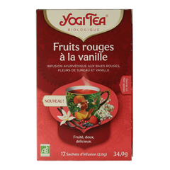 Yogi Tea Berry vanilla bio 17 Zakjes