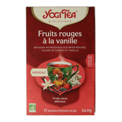 Yogi Tea Berry vanilla bio 17 Zakjes