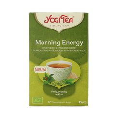 Yogi Tea Morning energy bio 17 Zakjes
