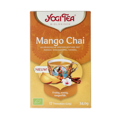 Yogi Tea Mango chai bio 17.00 Zakjes