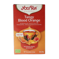 Yogi Tea Tea tangy blood orange bio 17.00 Zakjes
