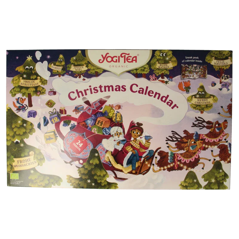 Yogi Tea Christmas calendar 2024 bio 1 Stuks