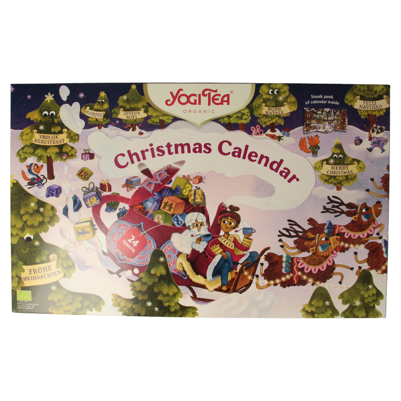 Yogi Tea Christmas calendar 2024 bio 1 Stuks