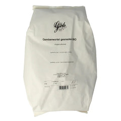 Geels Gemberwortel gesneden bio 1 Kilogram