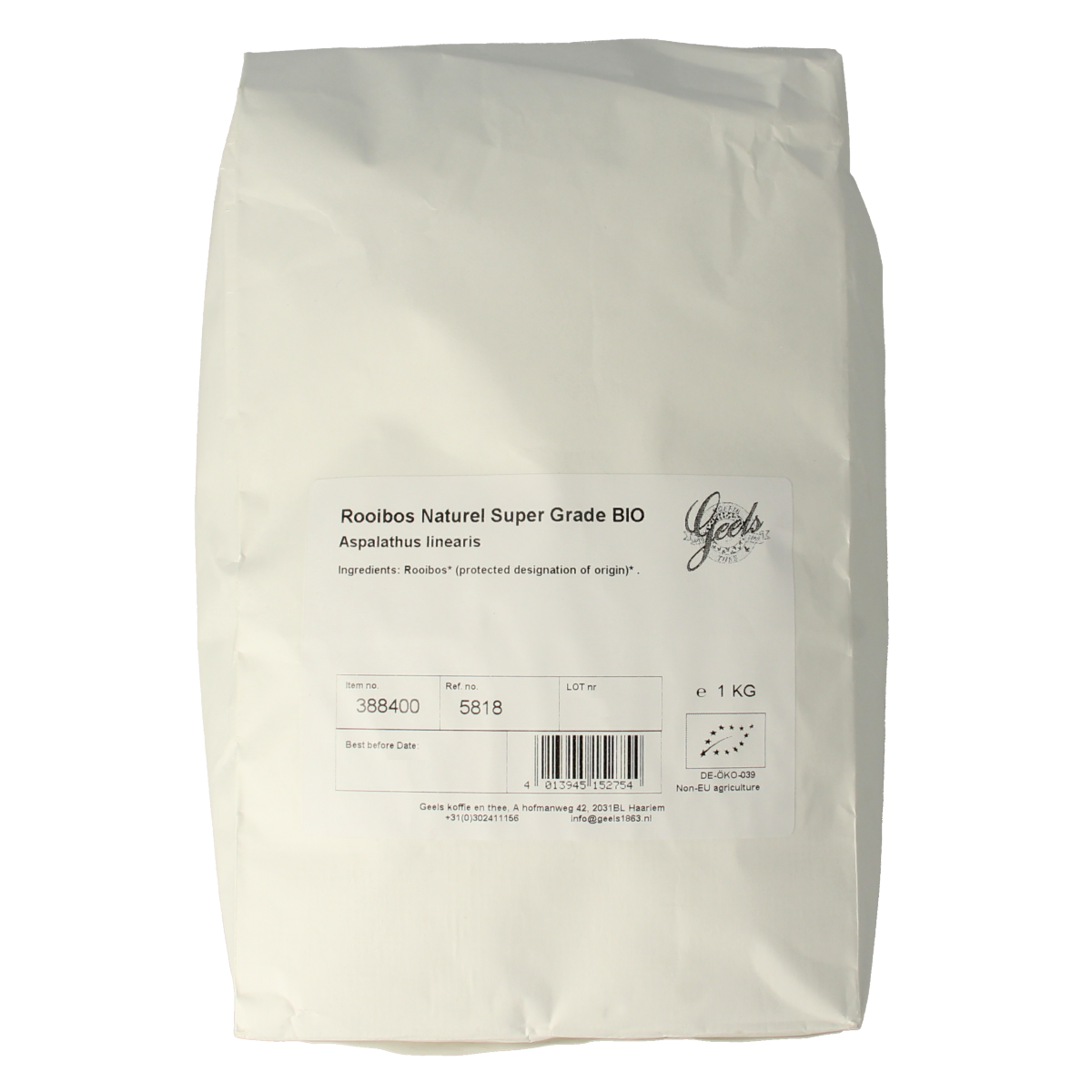Geels Rooibos naturel bio 1.00 Kilogram
