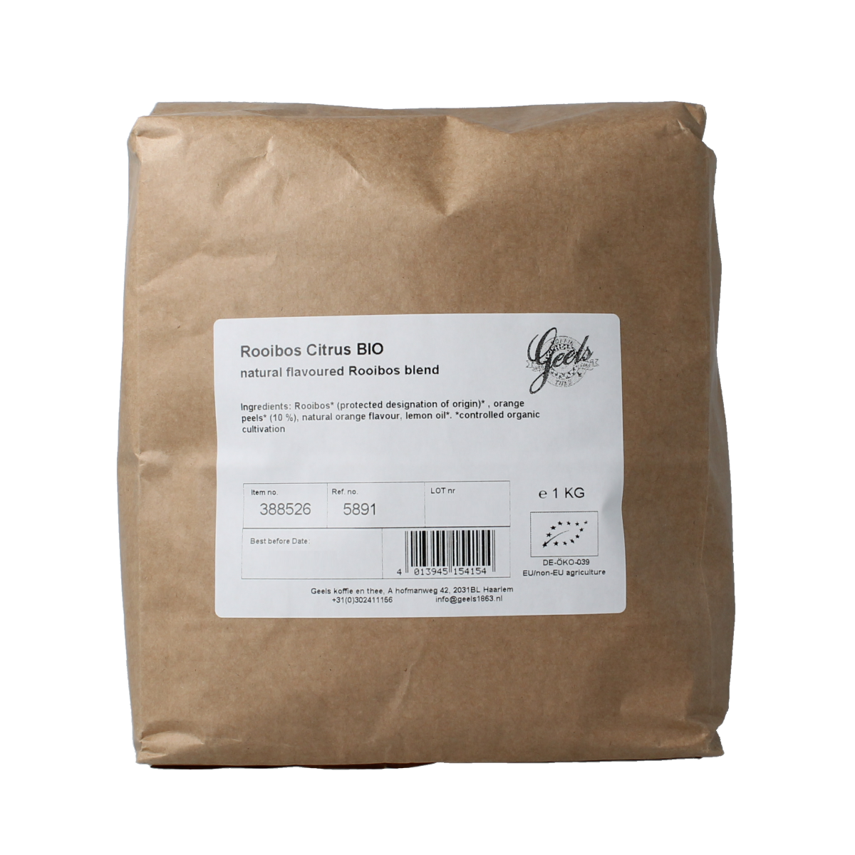 Geels Rooibos citrus bio 1.00 Kilogram