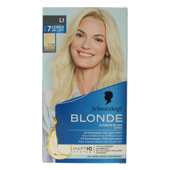 Schwarzkopf Blonde haarverf intensive blond super L1 1 Set