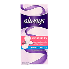 Always Dailies inlegkruisjes normaal 34 Stuks