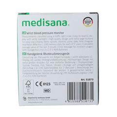 Medisana Polsbloeddrukmeter BW 345 1 Stuks