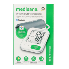 Medisana Bloeddrukmeter BU 570 connect bovenarm wit 1 Stuks