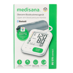 Medisana Bloeddrukmeter BU 570 connect bovenarm wit 1 Stuks
