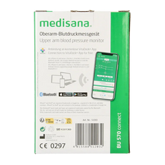 Medisana Bloeddrukmeter BU 570 connect bovenarm wit 1 Stuks