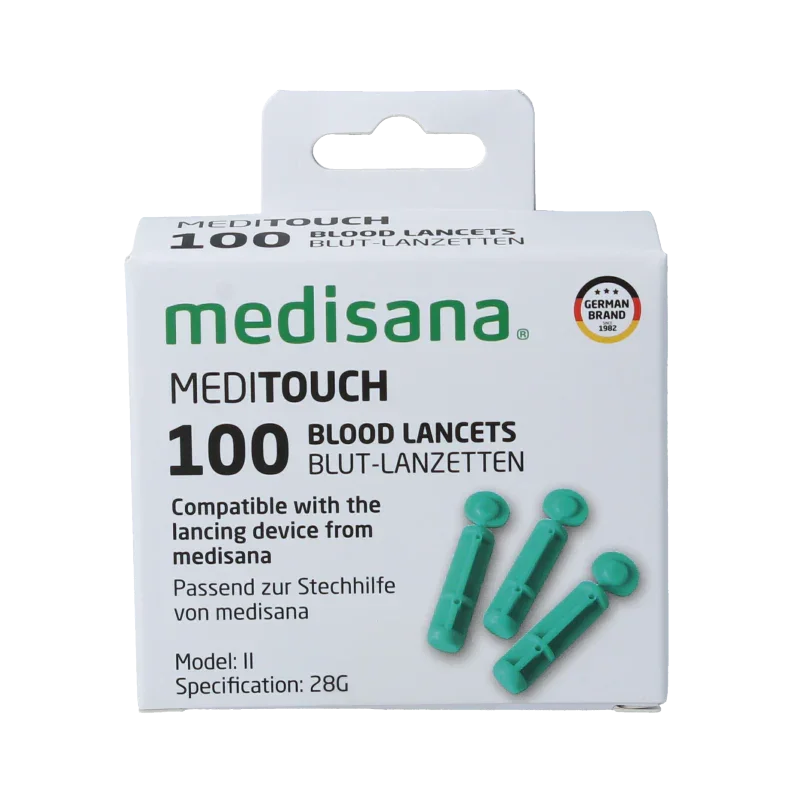 Medisana Meditouch lancetten 100 Stuks