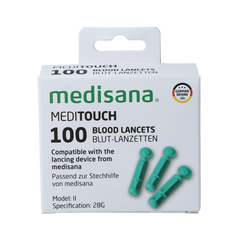 Medisana Meditouch lancetten 100.00 Stuks